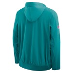 Nike Pánská bunda Miami Dolphins NFL Historic Sideline Half-Zip Anorak Velikost: L