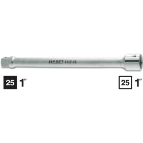 Hazet HAZET 1117-16 prodlužovací nástavec pro nástrčné klíče Pohon (šroubovák) 1 Typ zakončení 1 (25 mm) 400 mm 1 ks