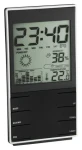 TFA 35.1102.01 černá / Meteostanice / vnitřní teplota a vlhkost / MAX-MIN / budík / podsvícení (35.1102.01)