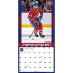 JF Turner Kalendář Montreal Canadiens NHL 2027 Wall Calendar