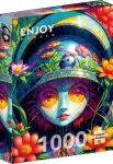 ENJOY Puzzle Květinová bojovnice
