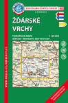 Žďárské vrchy 1:50 000/KČT 48 Turistická mapa
