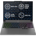 Lenovo Legion Pro 5 16IRX9 šedá / 16" WQXGA / i7-14700HX 2.1GHz / 32GB / 1TB SSD / RTX 4070 8GB / W11H (83DF0030CK)