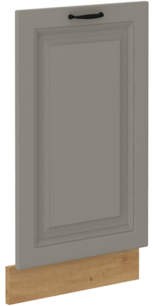 Dvířka na vestavnou myčku nádobí Stilo ZM 713x446 Barva korpusu: Dub artisan, Barva dvířek: Clay Grey