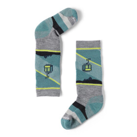 Dětské merino ponožky SMARTWOOL Kids' Wintersport Full Cushion Gondola G, Light Gray velikost: 26-28 (S)