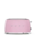 Smeg TSF02PKEU růžová / Topinkovač / 1500 W / 2 sloty / 4 topinky / 6 stupňů opečení (TSF02PKEU)