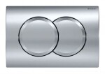 GEBERIT - Duofix Set předstěnové instalace, klozetu Gaia a sedátka softclose, tlačítko Delta01, lesklý chrom SANI11CA1118B