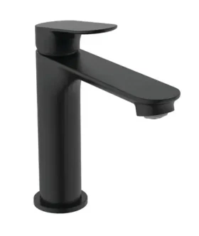Ideal Standard Ceralife O - Umyvadlová baterie s výpustí Click-Clack | BlueStart | matná černá (BE100XG)