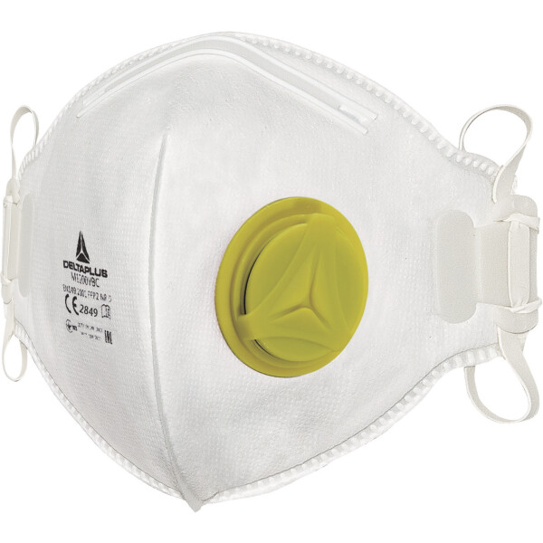 Respirátory FFP2 Delta Plus M1200VBC - balení 10ks Barva: Bílá