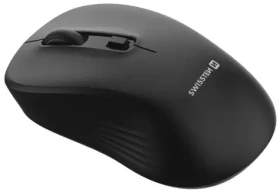 SWISSTEN kancelářská bezdrátová myš černá / 1600dpi / 2.4GHz / USB (59107310)