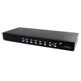 StarTech 8-portový USB VGA KVM switch / KVM switch / 1U rack 19" / Max. rozlišení 1920×1440 (SV831DUSBAU)