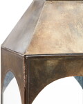 House Doctor Lucerna Arch Antique brass 48 cm, měděná barva, sklo, kov