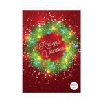 Svítící přání - Věnec - Albi