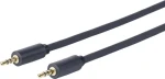 VivoLink Pro 3.5mm M-M 0.5m / 24AWG / dvojité stínění / zlacené konektory (PROMJ0.5)