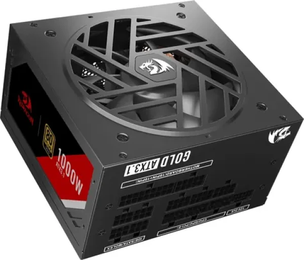 Redragon Master GC-MS03 1000W / Napájecí zdroj / ATX 3.1 / 80PLUS Gold / Modulární kabeláž / 120 mm ventilátor (GC-MS03)