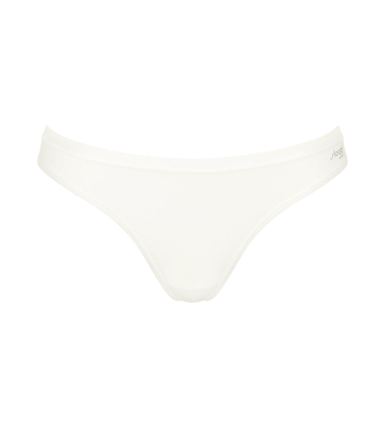 Dámské kalhotky GO Daily Cotton Mini - WHITE - bílé 00GZ - SLOGGI WHITE M