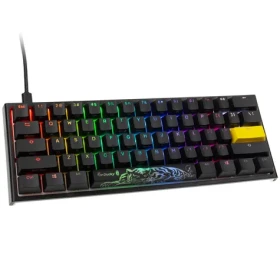 Ducky One 2 Pro Mini Cherry MX-Silent-Red černá / herní klávesnice / podsvícená / drátová USB-C / US (DKON2061ST-SUSPDAZT2)