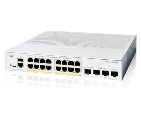Cisco Catalyst switch C1300-16P-4X (16xGbE,4xSFP+,16xPoE+,120W,fanless) EDF_1608309
