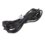 Akyga AK-PC-05A černá / Napájecí kabel / 5 m / IEC C13 / CEE 7/7 (AK-PC-05A)