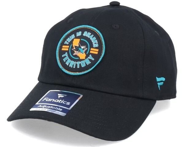 Fanatics Pánská kšiltovka San Jose Sharks NHL Hometown Black/Active Blue Adjustable