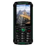 EVOLVEO StrongPhone W4 černo-zelená / 2.8" / 2MP / Dual-SIM / IP68 (SGM SGP-W4-BG)