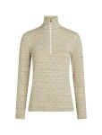 ICEBREAKER Wmns Merino 260 Tech Vertex LS Half Zip AlpGeo, Undyed/Cumin/J velikost: M