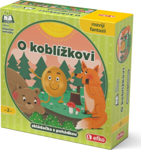 O koblížkovi - skládačka s pohádkou - Efko