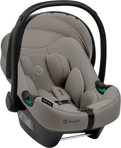 LIONELO Autosedačka Astrid i-Size 40-87 cm Beige Taupe / 0-13 kg / proti směru jízdy / ECE R129/03 (LO-ASTRID I-SIZE BEIGE TAUPE)