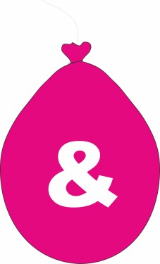 Balónek znak & růžový balonky.cz Balónek znak & růžový balonky.cz