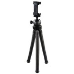 Hama FlexPro 3v1 27cm černá / stativ pro fotoaparáty GoPro kamery a smartphone (4605-H)