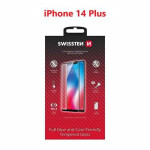 SWISSTEN FULL GLUE COLOR FRAME CASE FRIENDLY sklo pro Apple iPhone 14 PLUS černá (54501824)