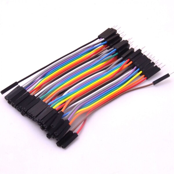 Dupont kabel M-F - 40x, 10 cm