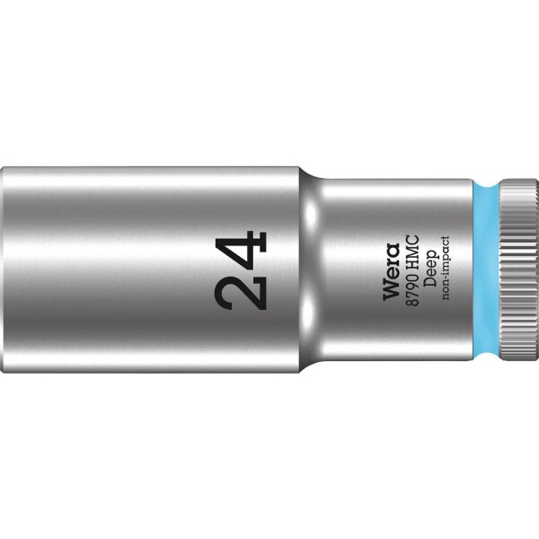 Wera 8790 HMC Deep Außen-6-kant 05004563001 vnější šestihran vložka pro nástrčný klíč 24 mm 1/2 24 mm 1 ks 1/2