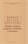 Dějiny politického myšlení II/2 - Aleš Havlíček