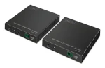 Digitus HDMI Fiber IP Extender Set černá / Extender HDMI signálu / 4K/60Hz / optický SFP / až 40 km (DS-55350)