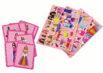 Mamido Vzdělávací magnetické puzzle panenky Barbie