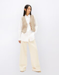 Armedangels Sineriaa Check 2248 sand stone L