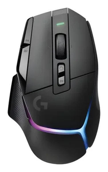 Logitech G502 X PLUS Premium černá / Bezdrátová herní myš / optický senzor / 25600 DPI / 13 tlačítek / USB (910-006163)