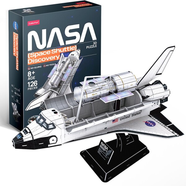 3D Puzzle Space Shuttle Discovery 127 dílků - CubicFun