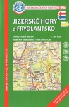 KČT 20-21 Jizerské hory, Frýdlantsko 1:50T Turistická mapa, 8. vydání