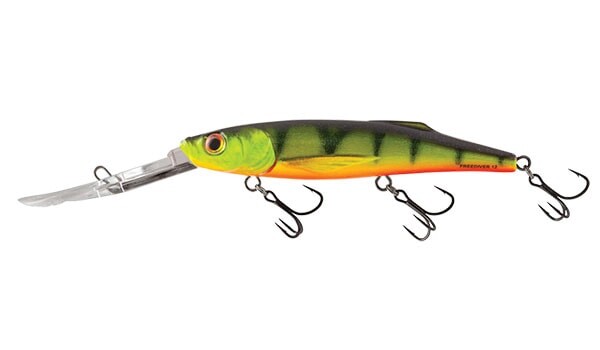 Salmo Wobler Freediver Super Deep Runner 12cm - Hot Perch,Salmo Wobler Freediver Super Deep Runner 12cm - Hot Perch