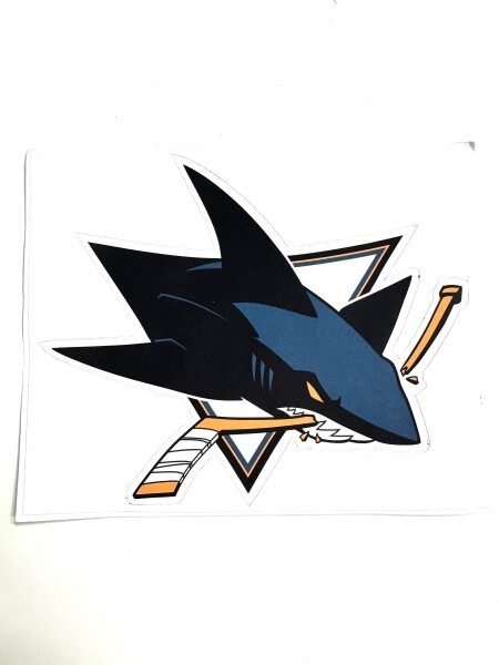 Rico Samolepka San Jose Sharks NHL Big Logo% 1 ks