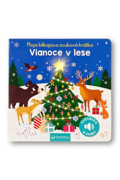 Moja blikajúca zvuková knižka Vianoce v lese - Kasia Dudziuková; Maria Hoeck