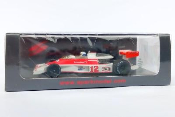 Spark S4361 1:43 J. Mass, McLaren M23, 5th Monaco GP 1976