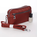 Malá stylová crossbody kabelka Ilaria, bordó