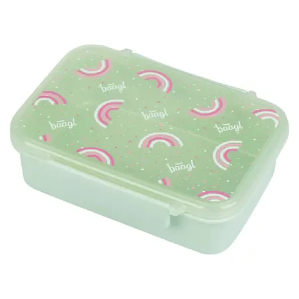 BAAGL Box na svačinu s přihrádkami Duha (A-34478)
