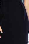 Dámské společenské šaty model 15042399 bez rukávů krátké černé Černá černá L - numoco