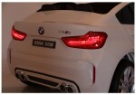 Mamido Elektrické autíčko BMW X6 M dvoumístné XXL bílé