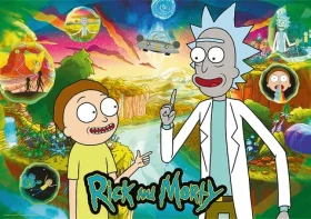 Trefl - Puzzle - Premium Plus: Rick a Morty