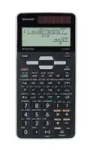 SHARP ELW506TBSL černá / Kalkulačka vědecká / balení blister / Solární + bateriové napájení (SH-ELW506TBSL)
